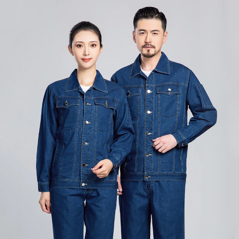 1026牛仔工作服（可定制印字）