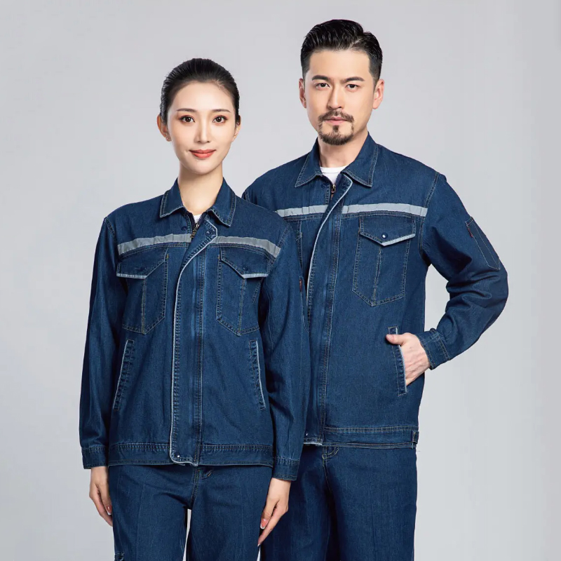 1031牛仔工作服（可定制印字）