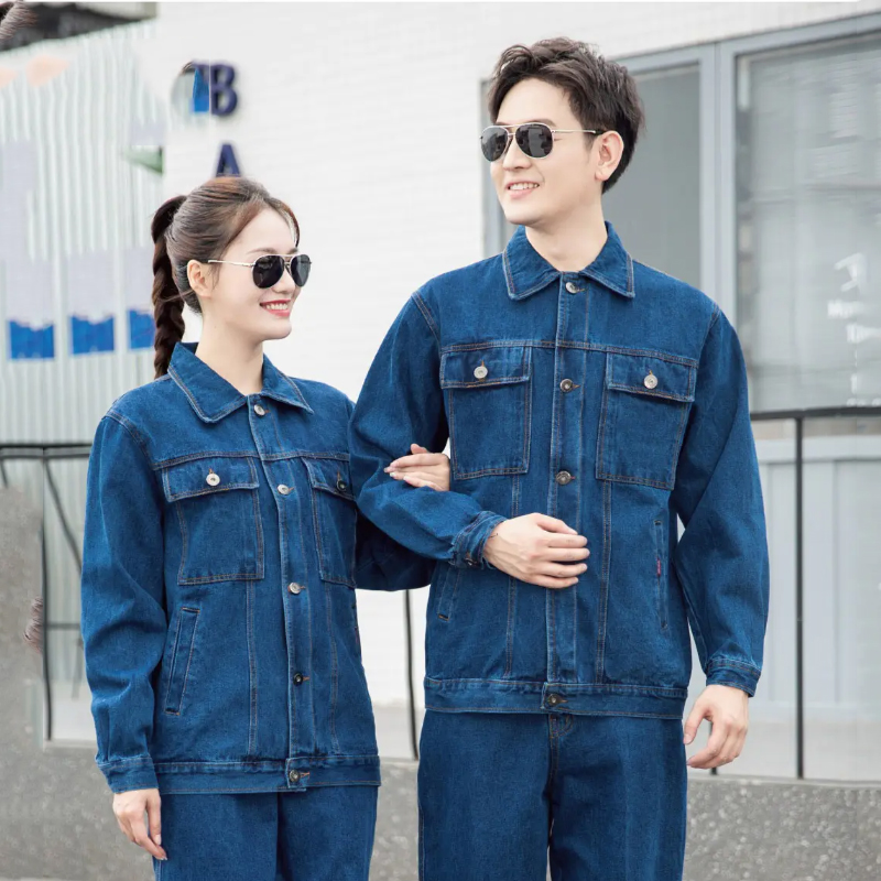 1035牛仔工作服（可定制印字）